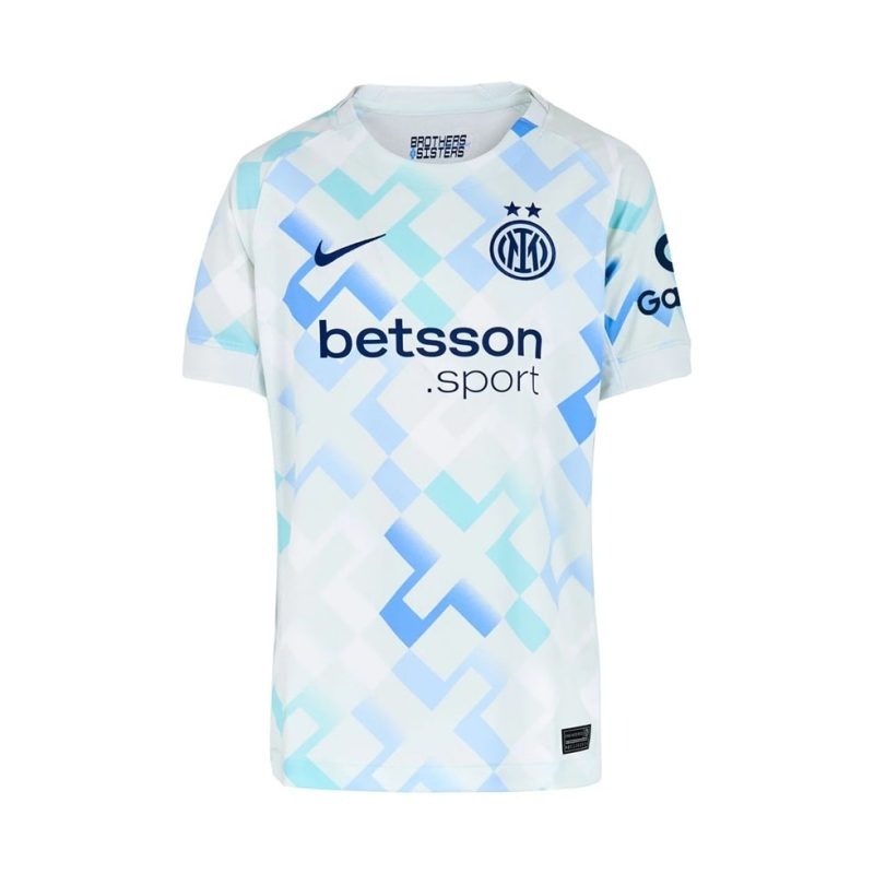 Inter Milan Kids' 2025/26 Away Jersey - Blue