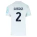 Inter Milan Dumfries Kinder-Trikot-Set 2025/26 Auswärts - Weiß