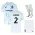 Inter Milan Dumfries Kinder-Trikot-Set 2025/26 Auswärts - Weiß
