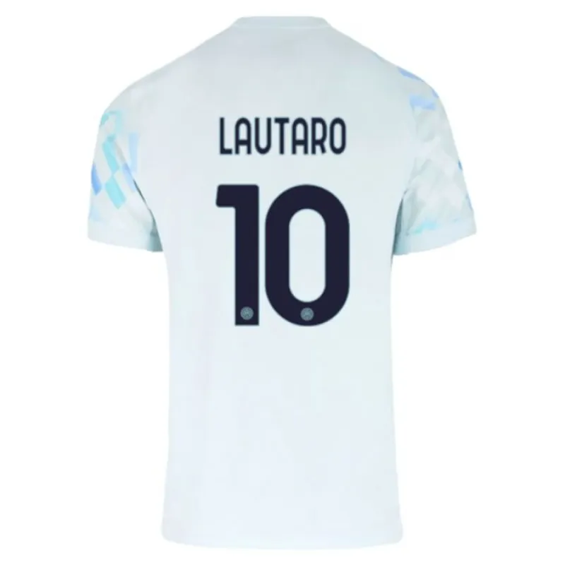 Inter Milan LAUTARO Kids' Jersey Set 2025/26 Away - White