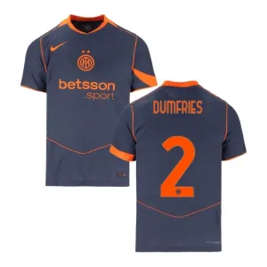 Inter Milan DUMFRIES 2025/26 Maillot Third - Bleu