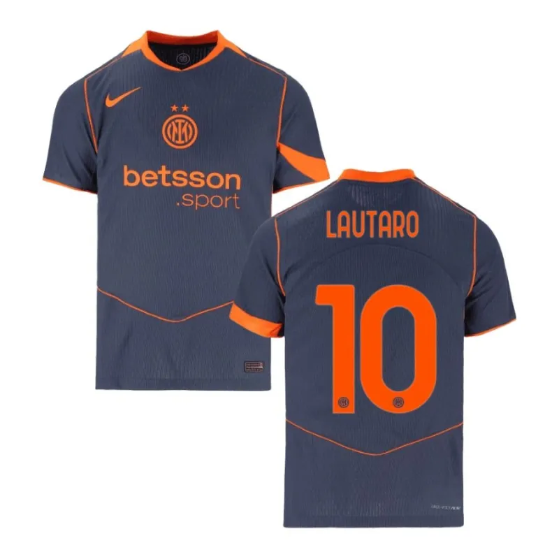 Inter Milan LAUTARO 2025/26 Maillot Third - Bleu