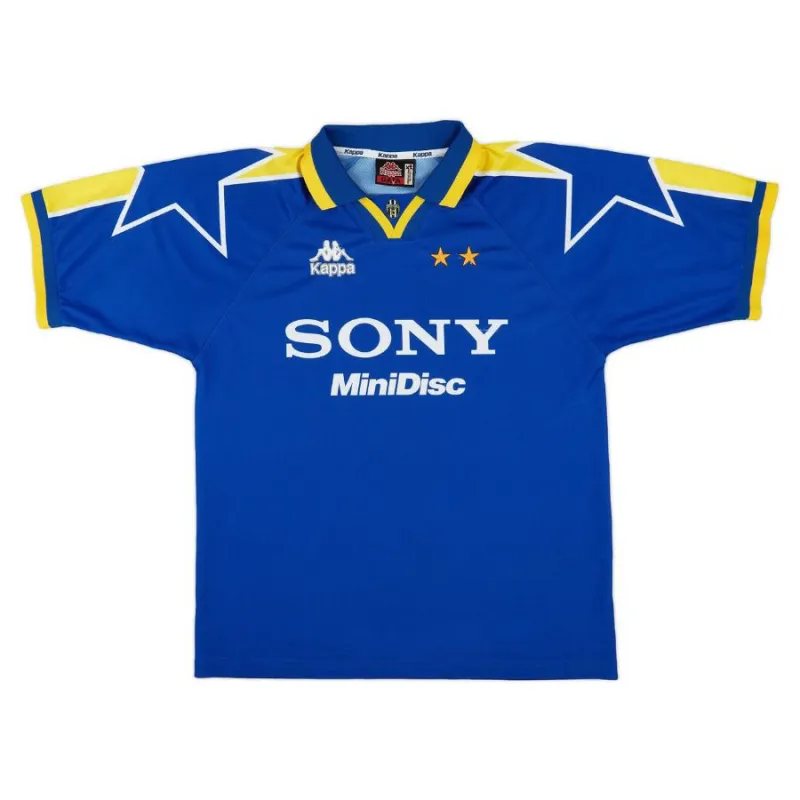 Juventus 1996/97 Retro Away Jersey - Blue