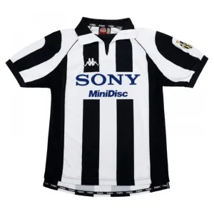 Juventus 1997/98 Retro Home Jersey - White/Black