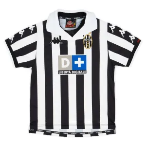 Juventus 1999/2000 Retro Home Jersey - White/Black