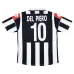 Juventus DEL PIERO 2000/01 Retro Home Jersey - White/Black