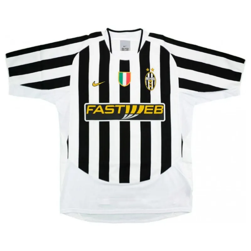 Pavel Nedved Juventus 2003/04 Retro Home Jersey