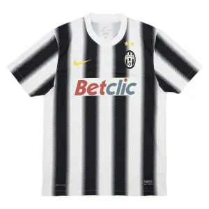 Juventus 2011/12 Retro Home Jersey - White/Black