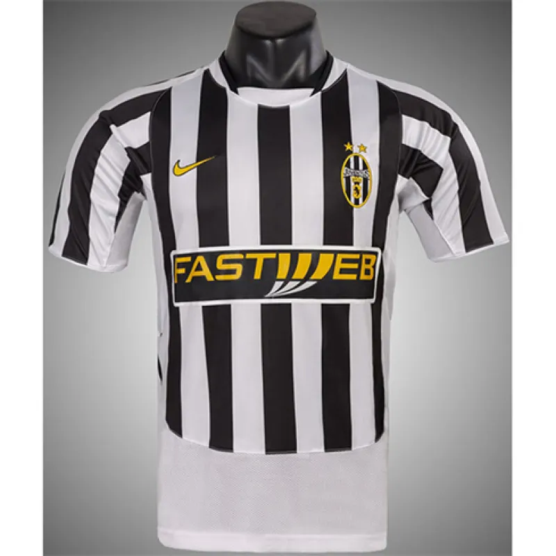 Maglia retro di casa della Juventus 2003/04 - Bianca