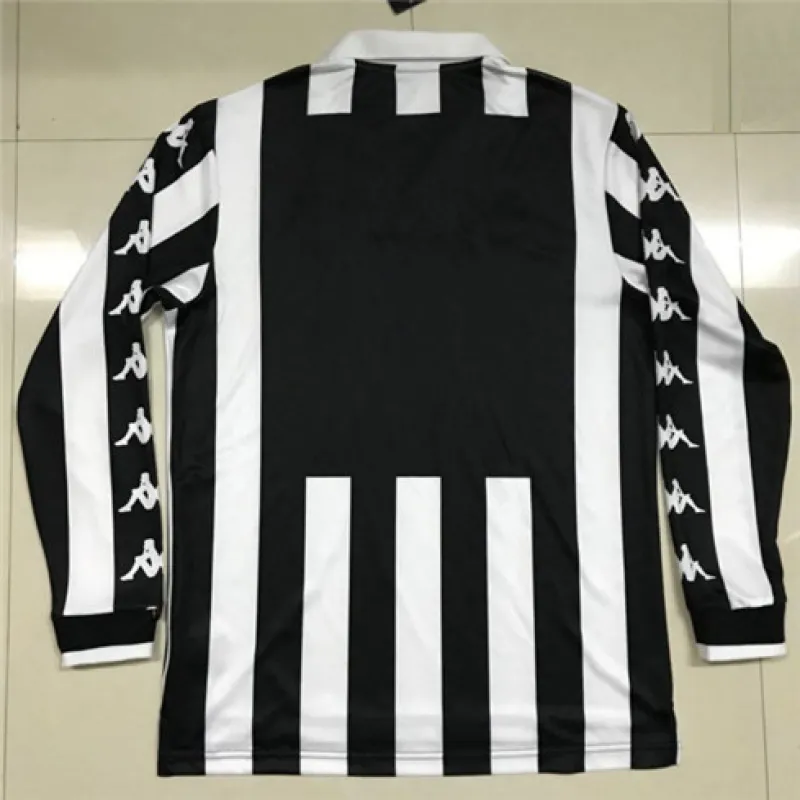 Juventus 1999/00 Home Retro Long - sleeve Jersey - White