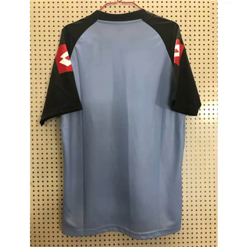 Maillot de gardien retro d'extérieur de Juventus 2002/03 - Bleu