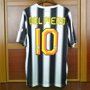 Alessandro Del Piero's Juventus 2011/12 Home Retro Jersey No.10 - White