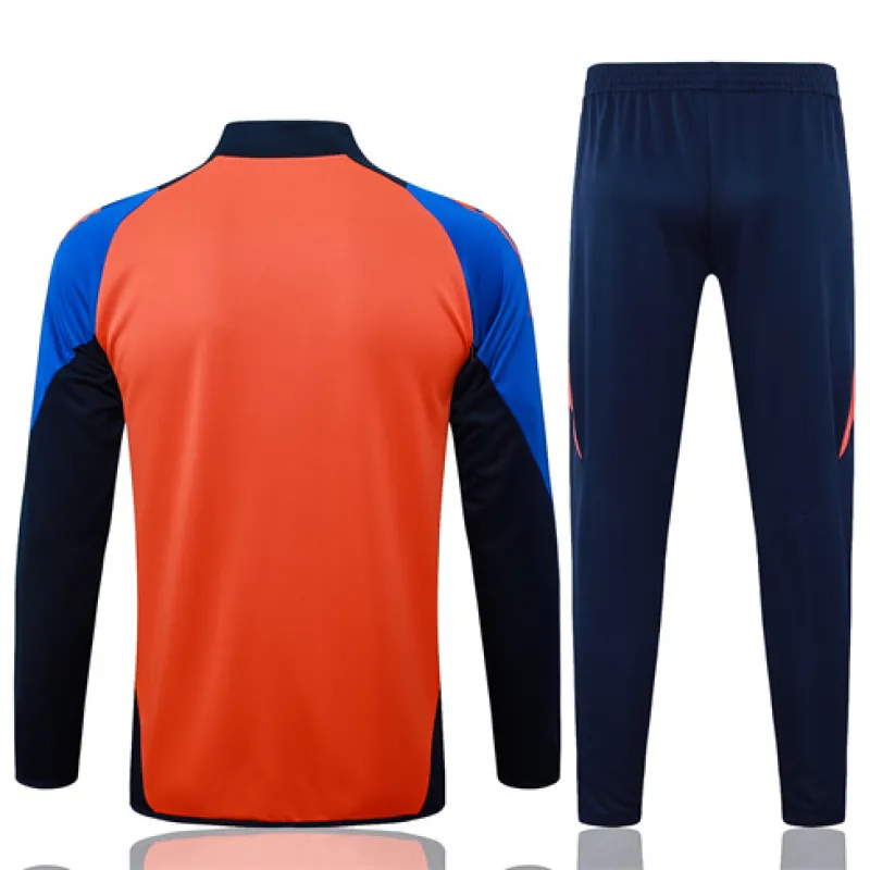 Chaqueta de deporte para niños de Juventus 2024/25 - anaranjada