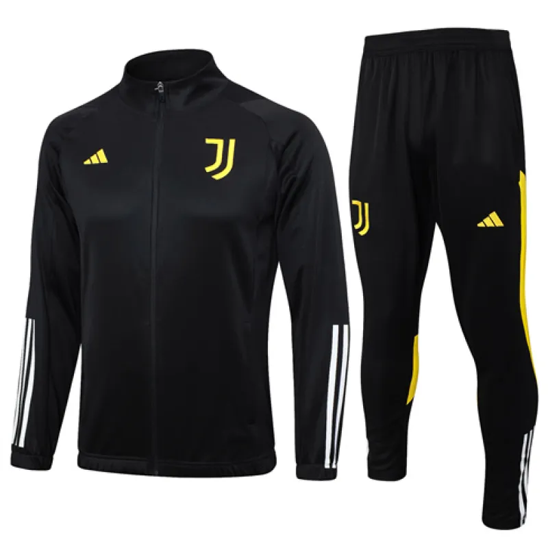 Juventus 2024/25 Kinder-Sportjacke - schwarz