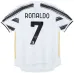 Maillot rétro domicile du joueur n°7 de Juventus de Cristiano Ronaldo 2020/21 - Blanc