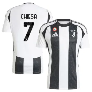 Chiesa Juventus 2024/25 Home Jersey - White