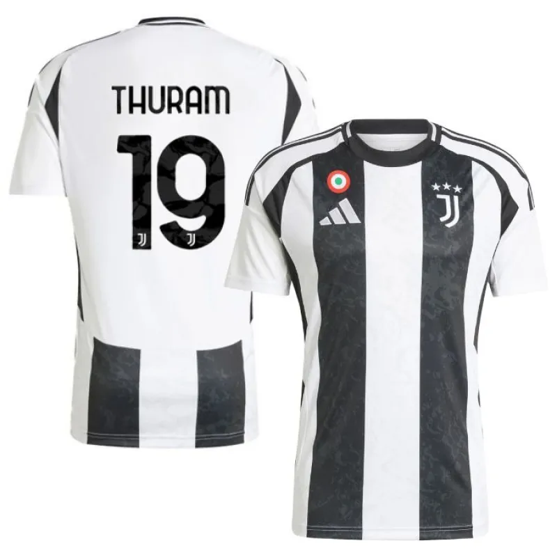 Thuram's Juventus 2024/25 Home Jersey - White
