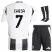 Conjunto camiseta local Juventus 2024/25 niño Chiesa