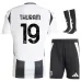 Thuram's Juventus 2024/25 Home Children's Jersey Set - White