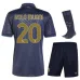 Kolo Muani's Juventus 2024/25 Third Children's Jersey Set - Navy Blue