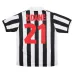Maillot domicile retro de Zinedine Zidane Juventus 1998/99 - Blanc