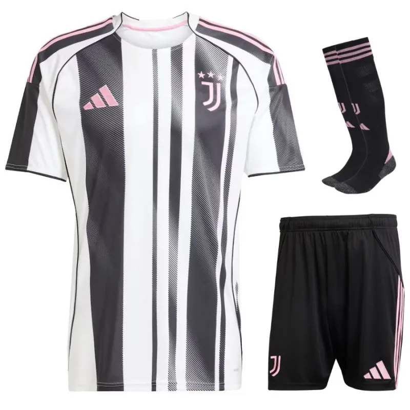 Juventus Kinder-Kit 2025/26 Heim - Weiß