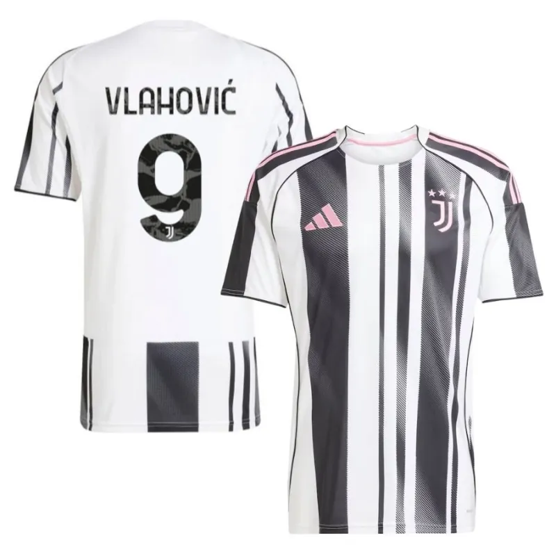 Juventus VLAHOVIC 2025/26 Home Jersey - White