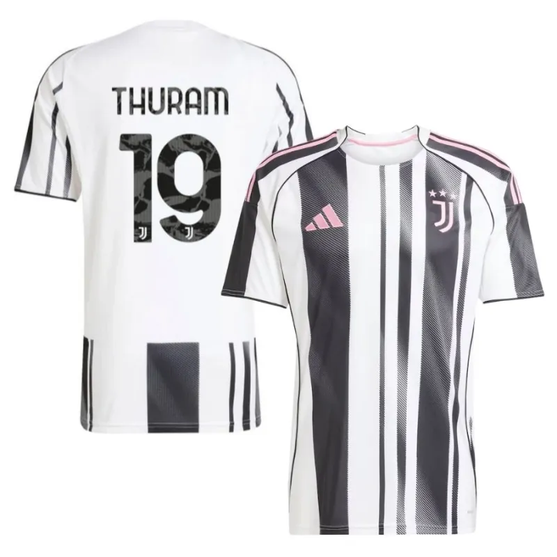 Camisa local Juventus THURAM 2025/26 - Blanco
