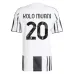 Juventus KOLO MUANI 2025/26 maillot domicile enfant ensemble blanc