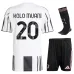 Juventus KOLO MUANI 2025/26 maillot domicile enfant ensemble blanc