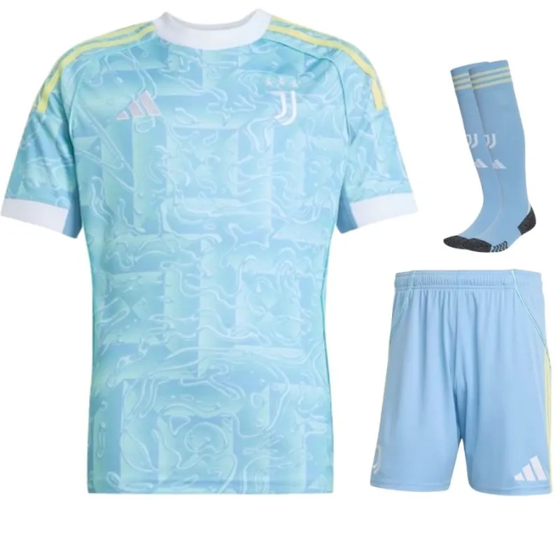 Juventus Niños 2025/26 Kit visitante - Azul