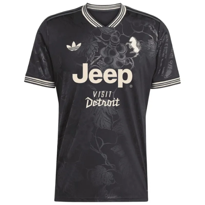 Juventus VLAHOVIC 2025/26 Drittes Trikot - Schwarz