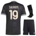 Juventus THURAM 2025/26 Maglia Third Bambino con Pantaloncini - Nera