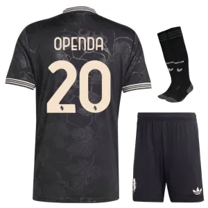 Juventus Openda 2025/26 Third Kids Trikot Set