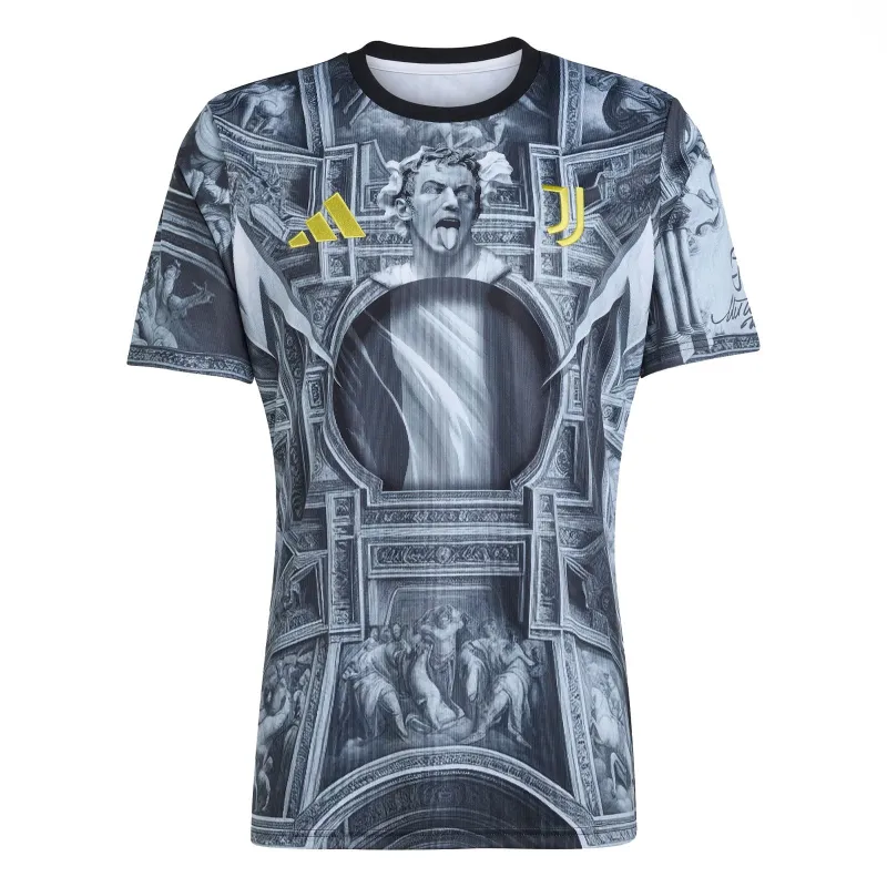 Juventus 2025/26 Del Piero Pre-Match Jersey - Grey