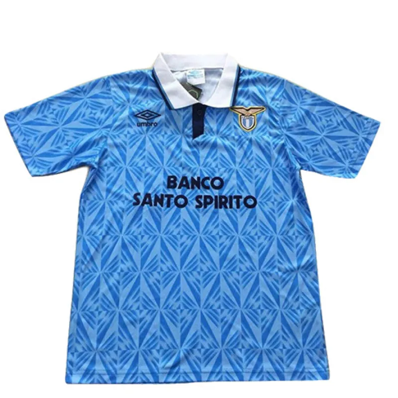 Maglia principale retro di Lazio 1991 - Blu
