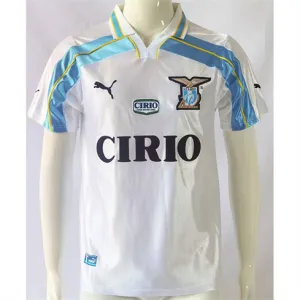Lazio 1999/00 Retro Away Jersey - White