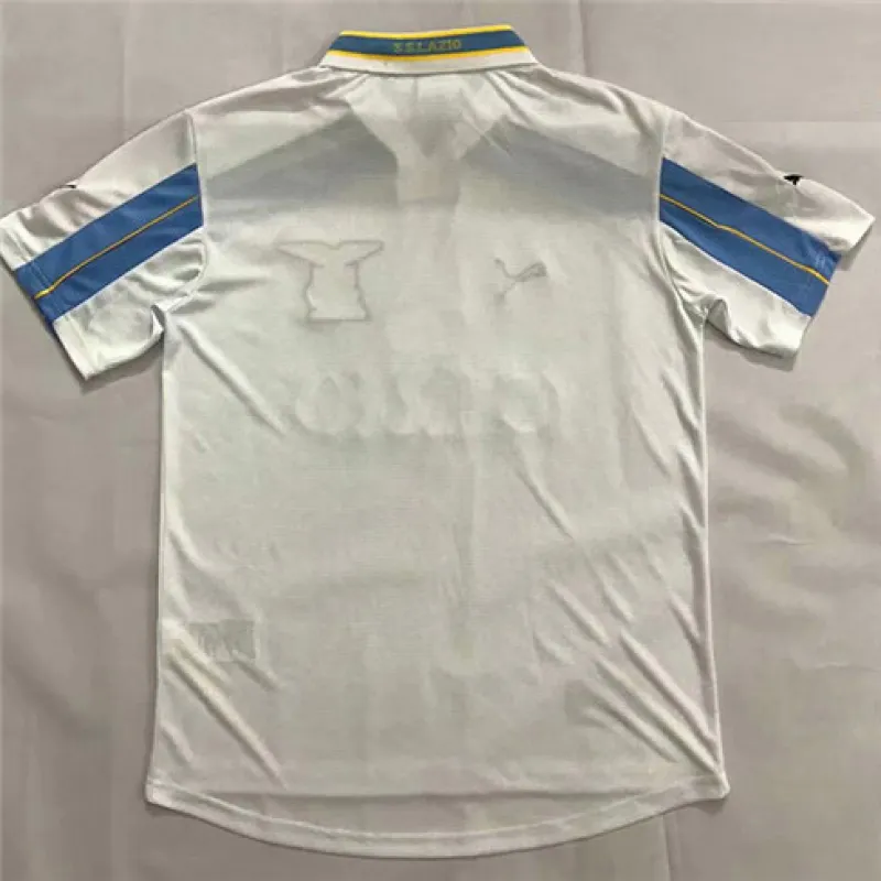 Lazio 2000/01 Retro Auswärtstrrikot - Weiß