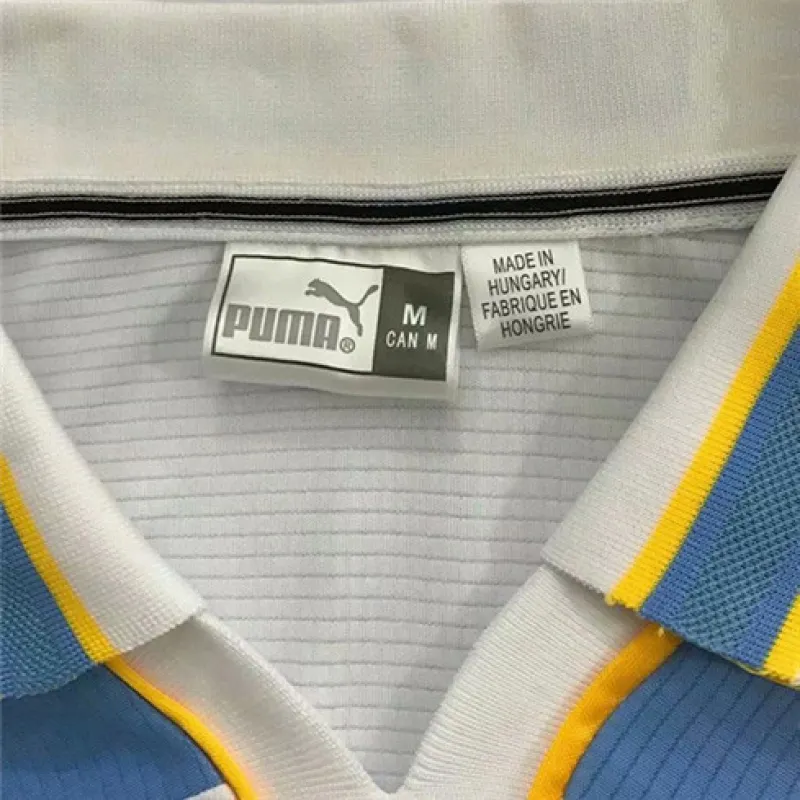 Lazio 2000/01 Retro Away Long Sleeve Jersey - White