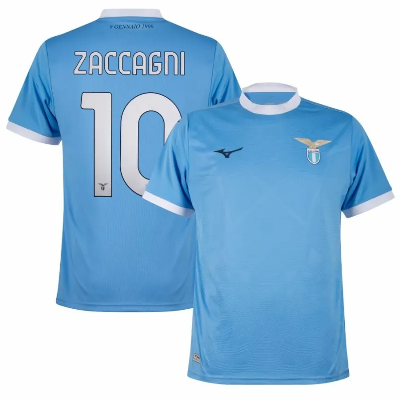 Lazio ZACCAGNI 2025/26 Home Kit - Blue