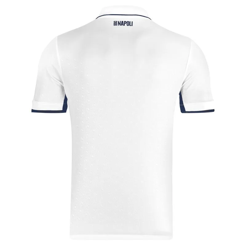 The 2024/25 away jersey of Napoli - white