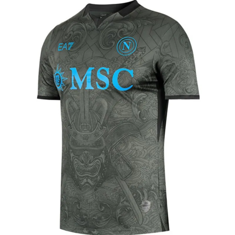 The 2024/25 third jersey of Napoli - grey