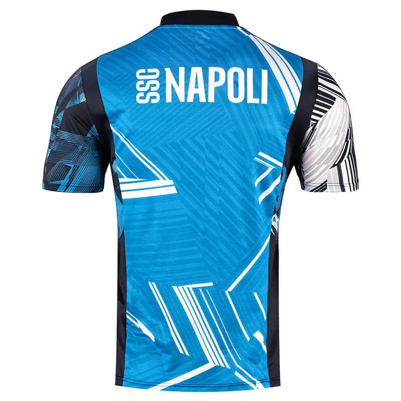Maillot d'entraînement pré-match de Naples 2024/25 - Bleu
