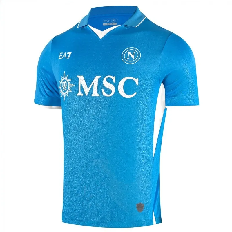 Maillot domicile pour enfants de Naples 2024/25 - Bleu