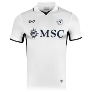 Maglia di trasferta per bambini di Napoli 2024/25 - Bianca
