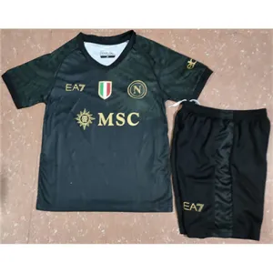 Terza maglia per bambini di Napoli 2024/25 - Nera