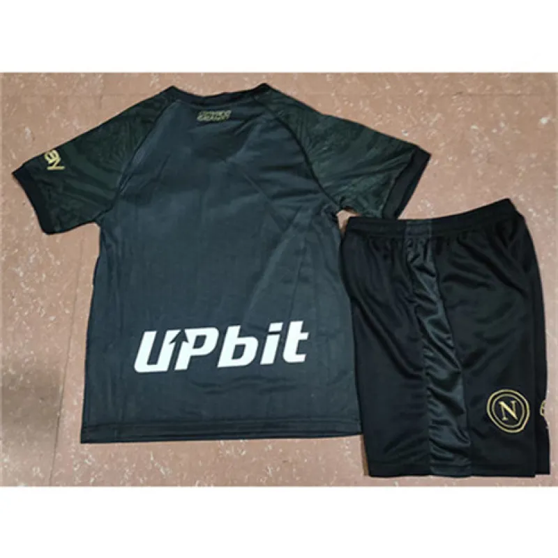 Napoli 2024/25 Third Kids Jersey - Black