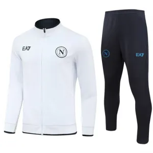 Veste de sport pour enfants de Naples 2024/25 - Blanche