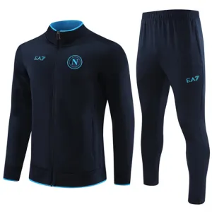 Napoli Veste de Sport Enfants 2024/25 Bleu Marine