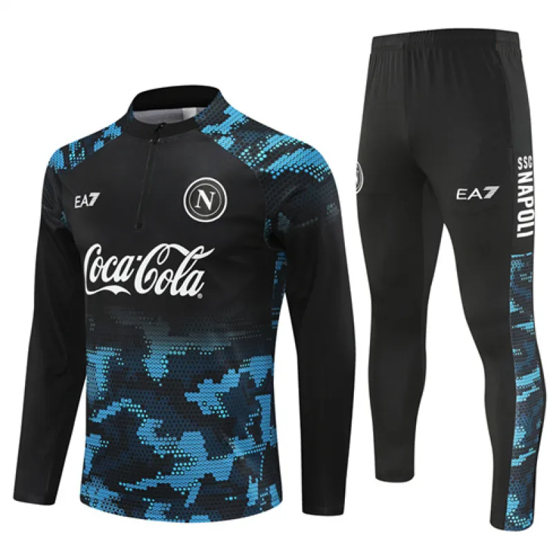 Napoli 2024/25 Children's Sportswear - Black